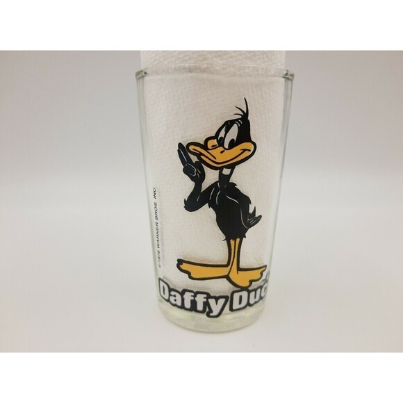 1976 Warner Bros DAFFY DUCK Glass Swanky Swig Type Looney Tunes - Picture 1 of 5